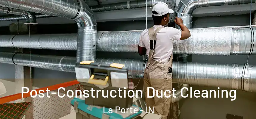 Post-Construction Duct Cleaning La Porte - IN